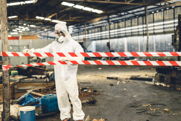 Professional Drug Lab Cleanup technician working in Sherwood, WI